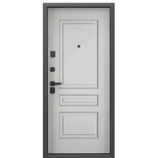 Металлическая дверь для загородного дома с отделкой МДФ Винорит